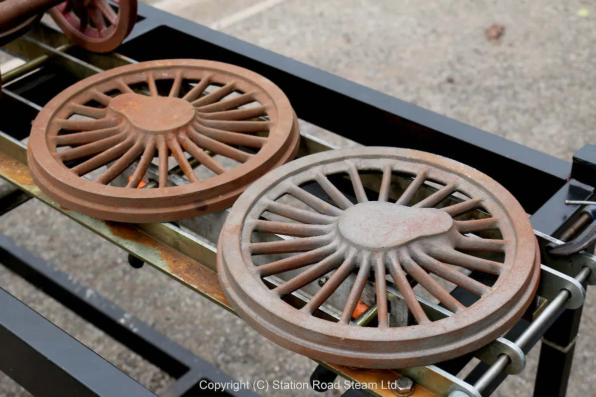 7 1/4 inch gauge LMS "Duchess" frames & castings