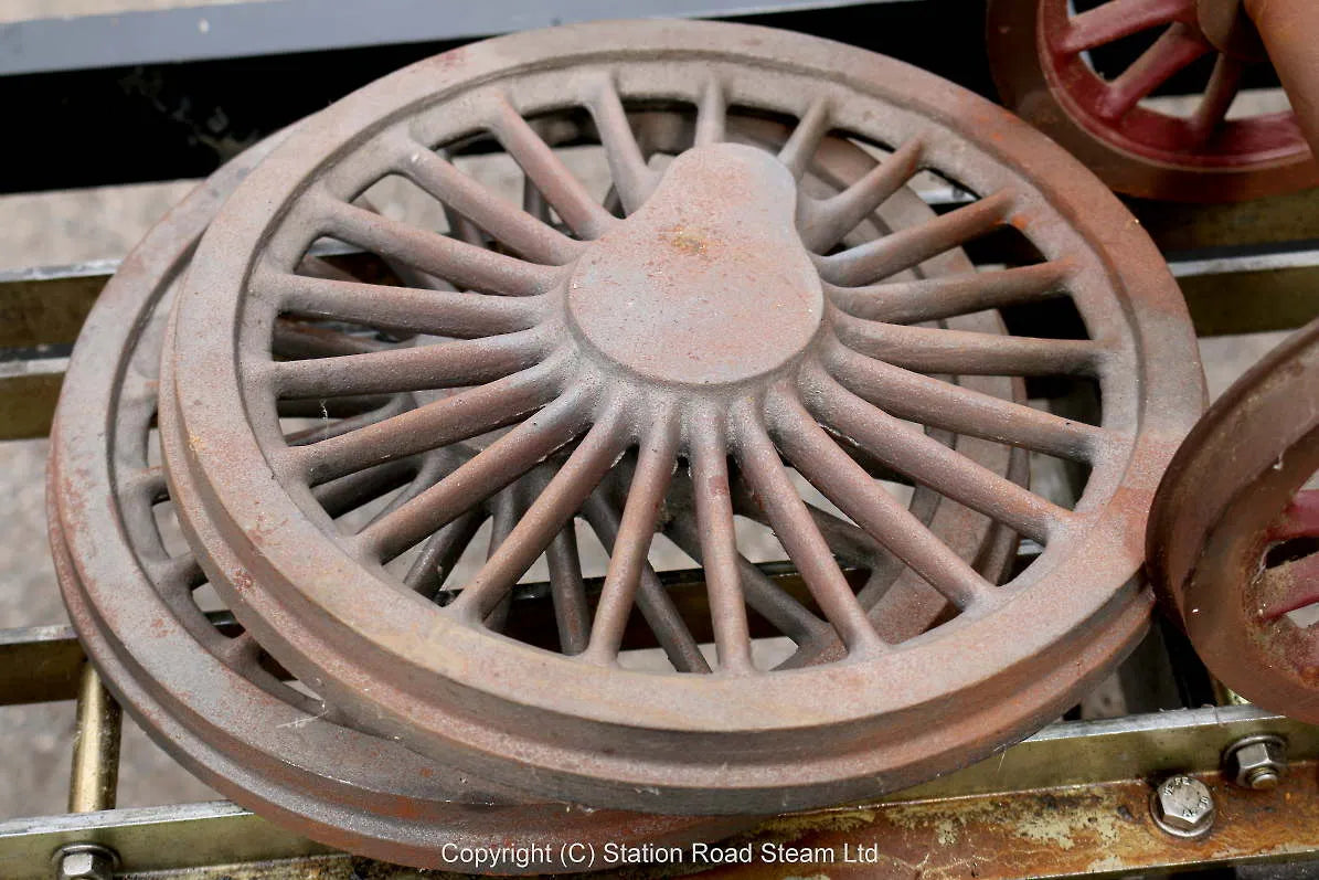 7 1/4 inch gauge LMS "Duchess" frames & castings