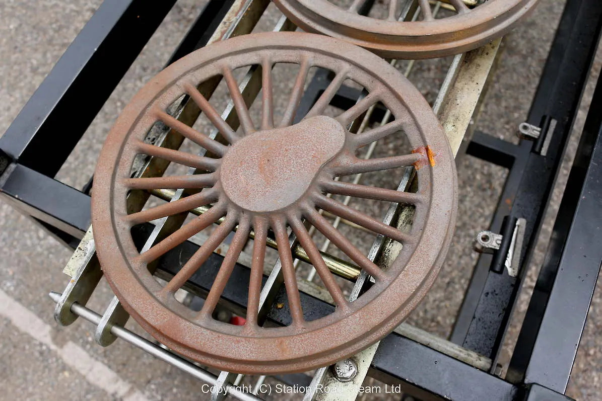 7 1/4 inch gauge LMS "Duchess" frames & castings