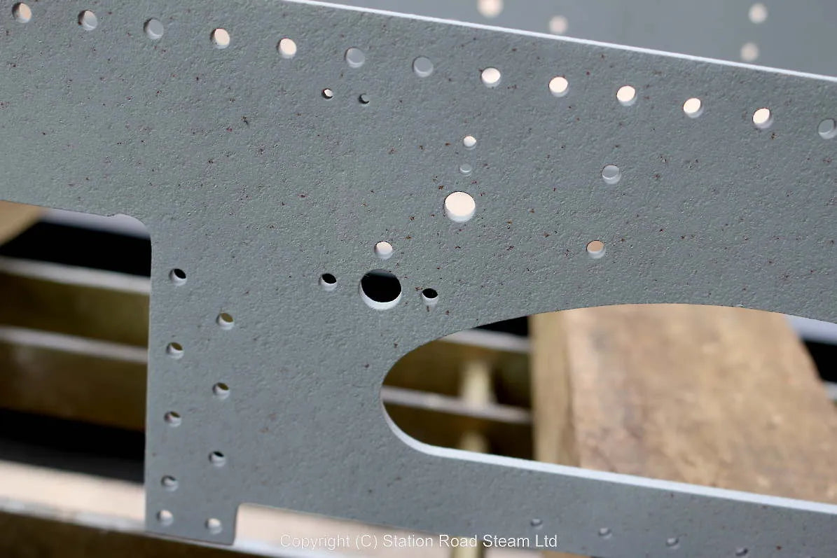 7 1/4 inch gauge LMS "Duchess" frames & castings