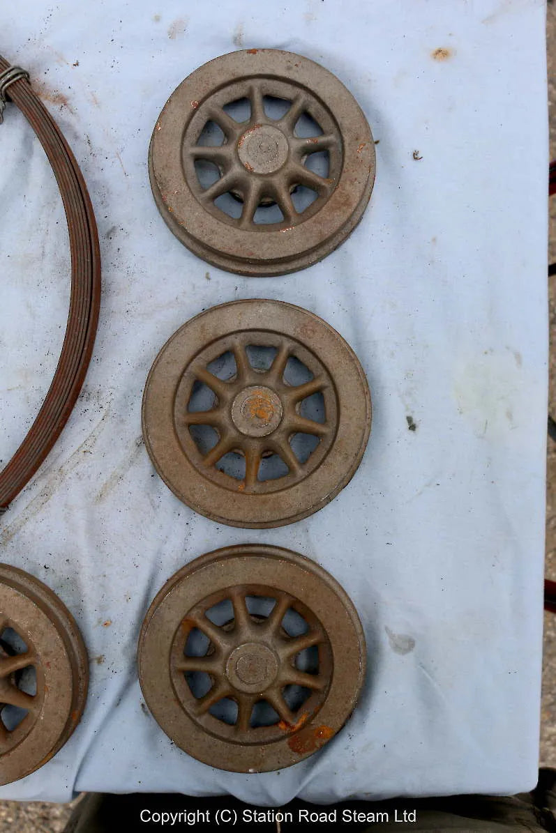 7 1/4 inch gauge LMS "Duchess" frames & castings