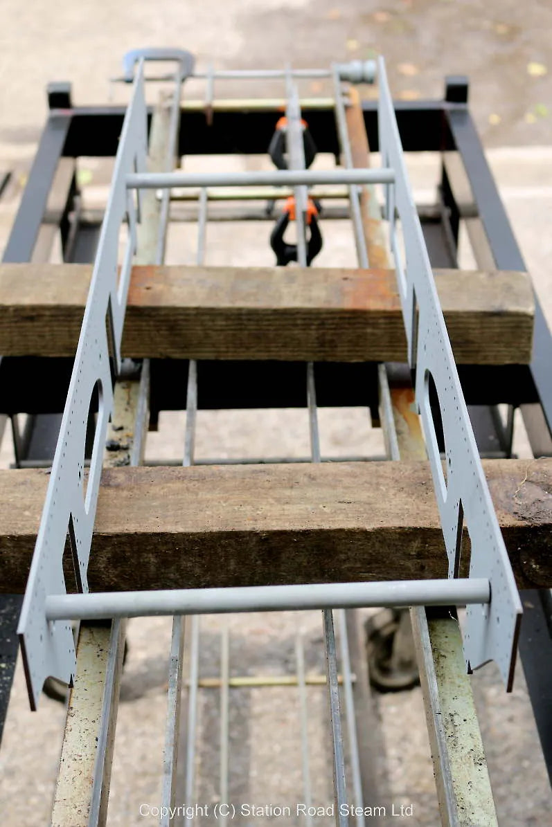 7 1/4 inch gauge LMS "Duchess" frames & castings