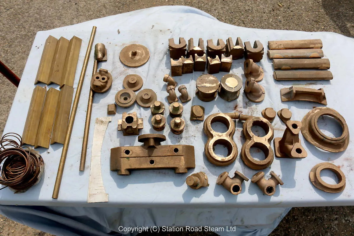 7 1/4 inch gauge LMS "Duchess" frames & castings
