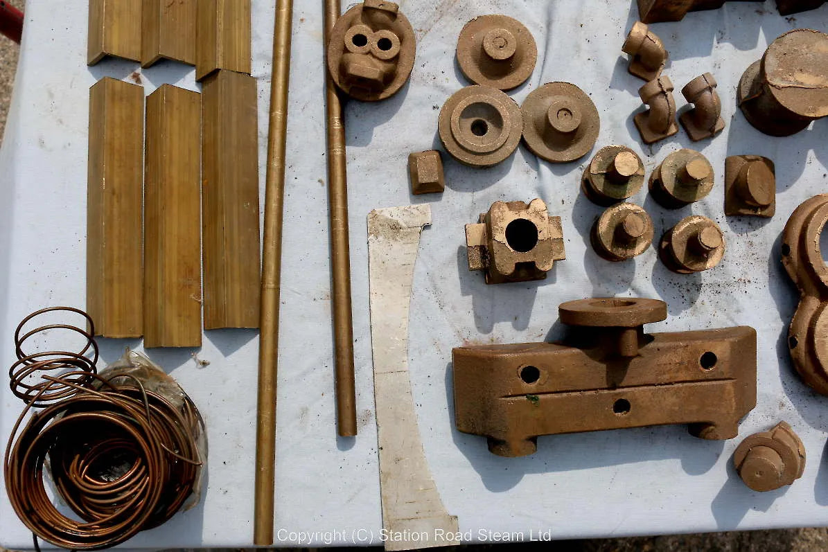 7 1/4 inch gauge LMS "Duchess" frames & castings