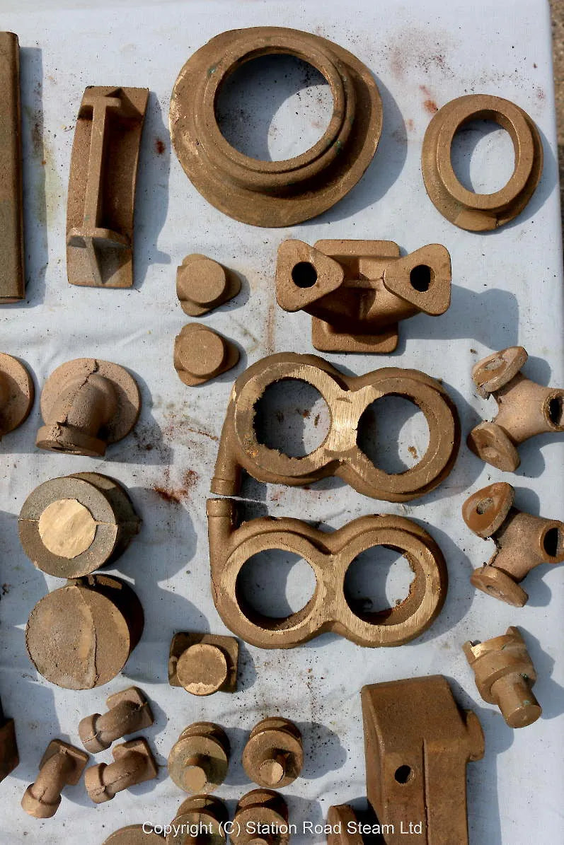 7 1/4 inch gauge LMS "Duchess" frames & castings