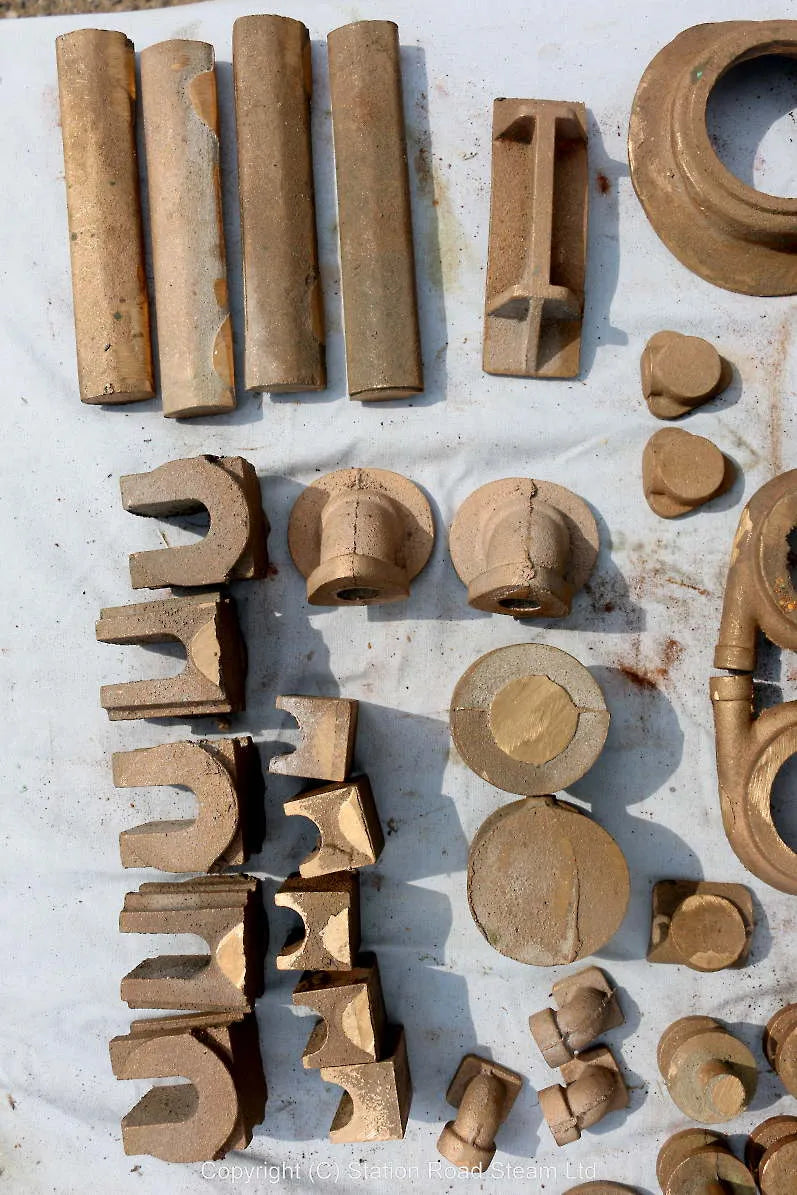 7 1/4 inch gauge LMS "Duchess" frames & castings