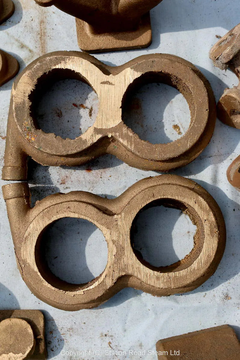 7 1/4 inch gauge LMS "Duchess" frames & castings