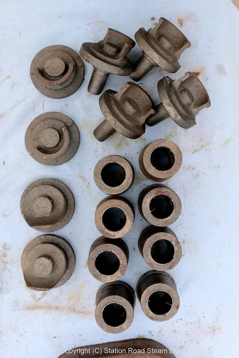 7 1/4 inch gauge LMS "Duchess" frames & castings