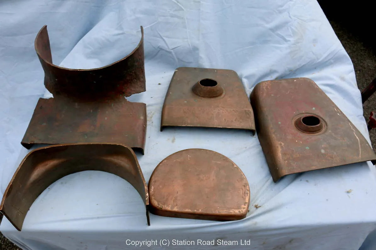 7 1/4 inch gauge LMS "Duchess" frames & castings