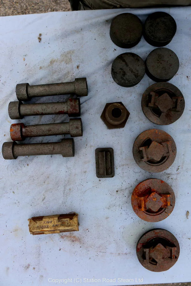 7 1/4 inch gauge LMS "Duchess" frames & castings