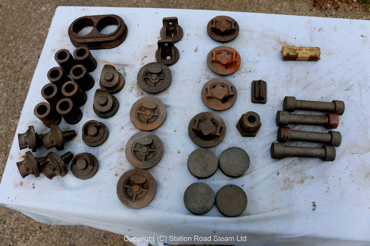 7 1/4 inch gauge LMS "Duchess" frames & castings