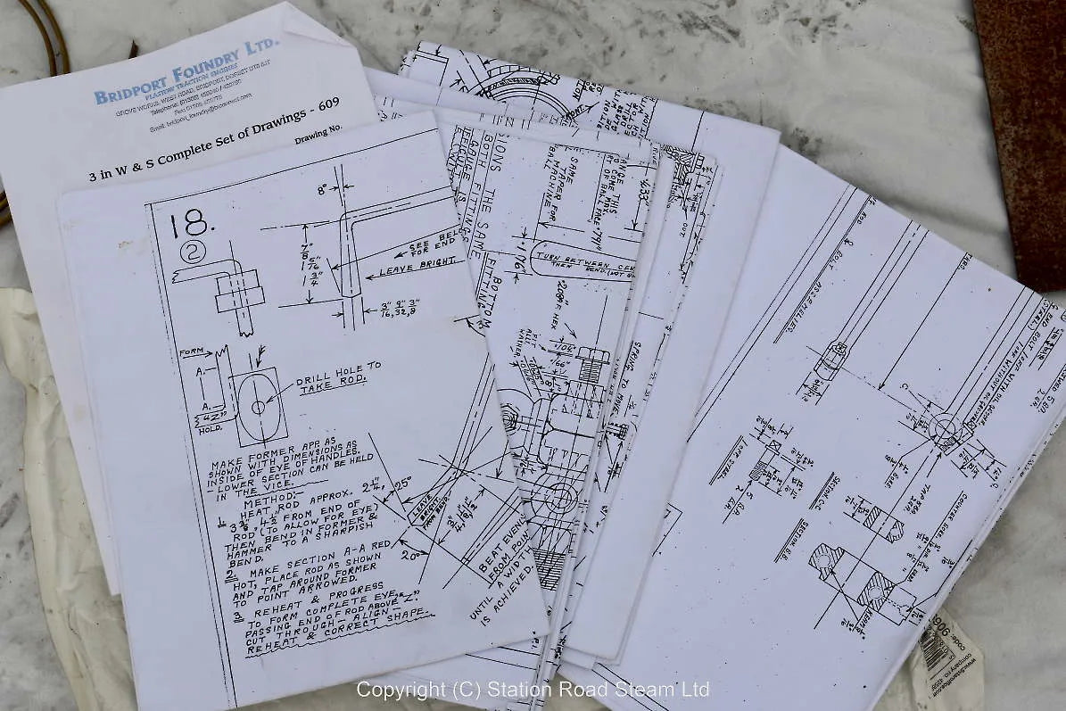 3 inch scale Wallis & Steevens "Simplicity" castings