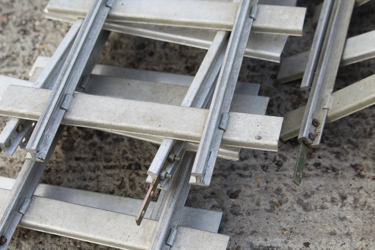 5 inch gauge aluminium track panels and turnouts