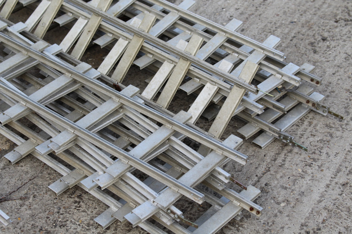 5 inch gauge aluminium track panels and turnouts