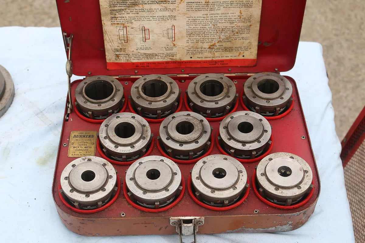 Set Burnerd multisize collets