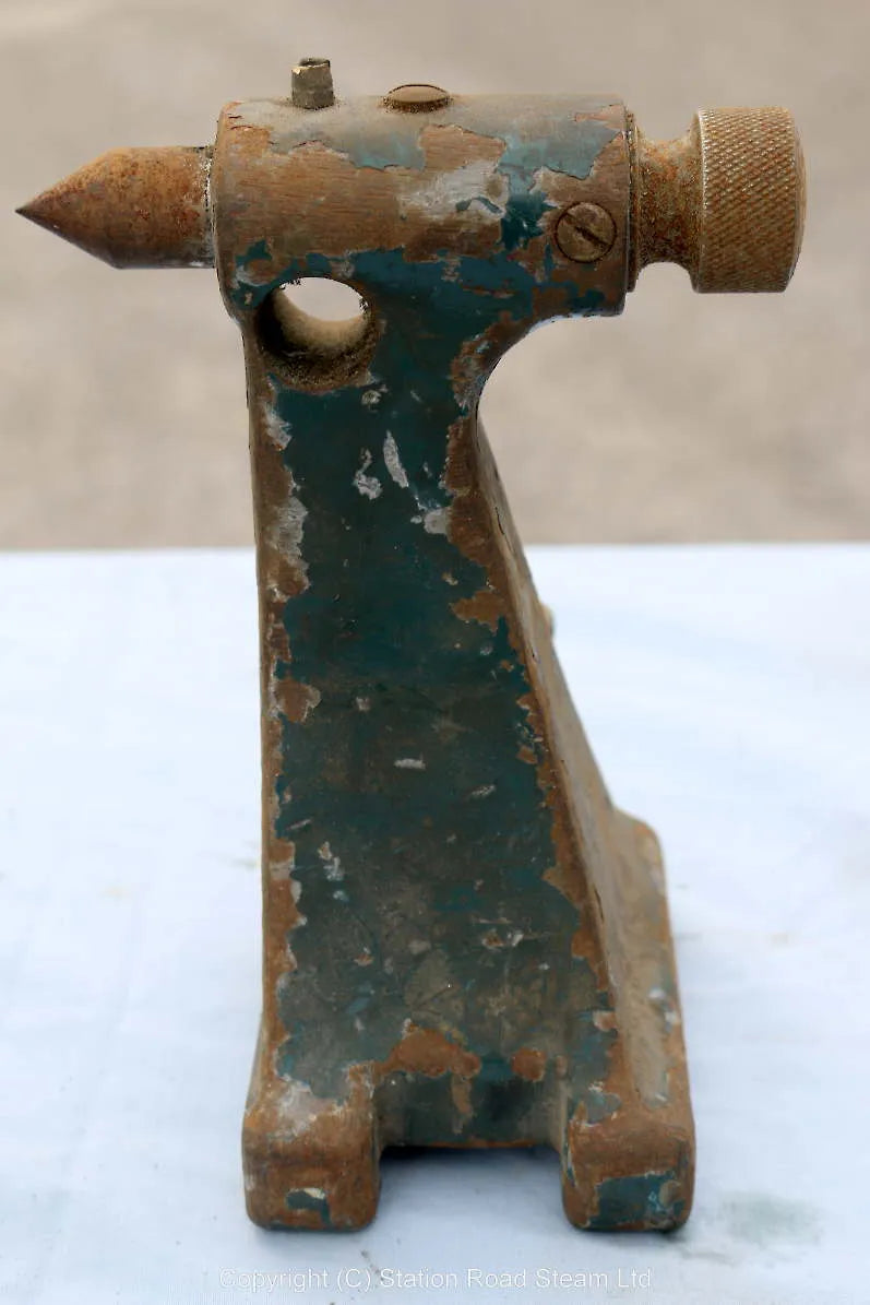 Large old dismantled V-twin engine