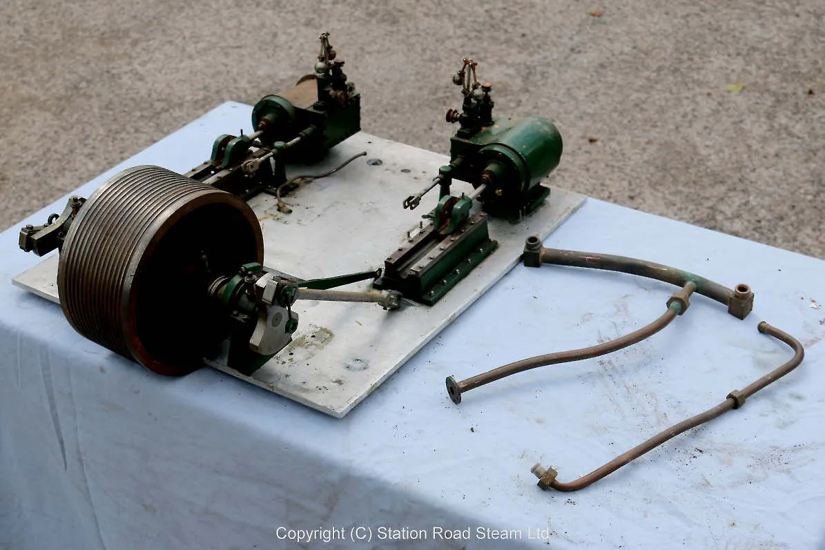 Twin cylinder mill engine for restoration