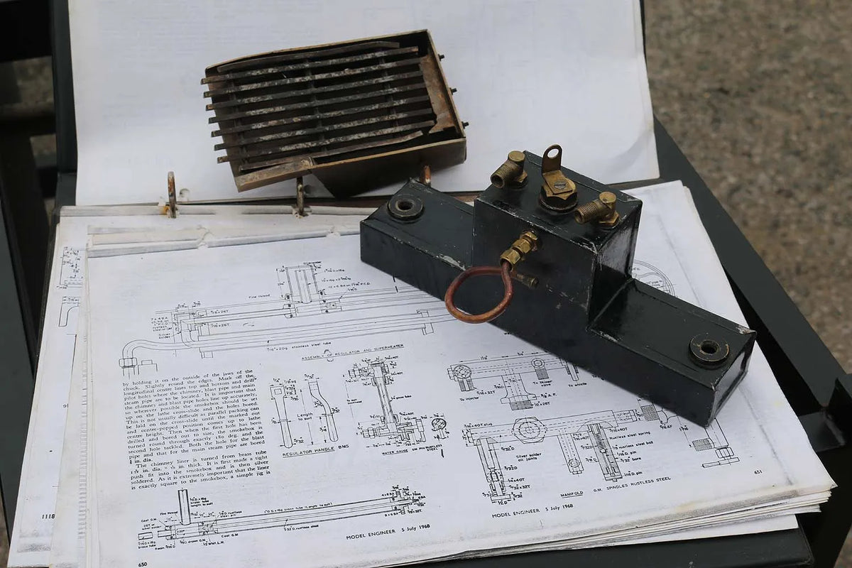 5 inch gauge part-built "Simplex" 0-6-0T