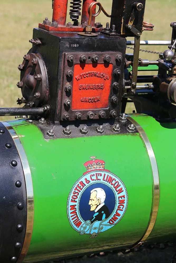 4 inch scale Foster agricultural engine