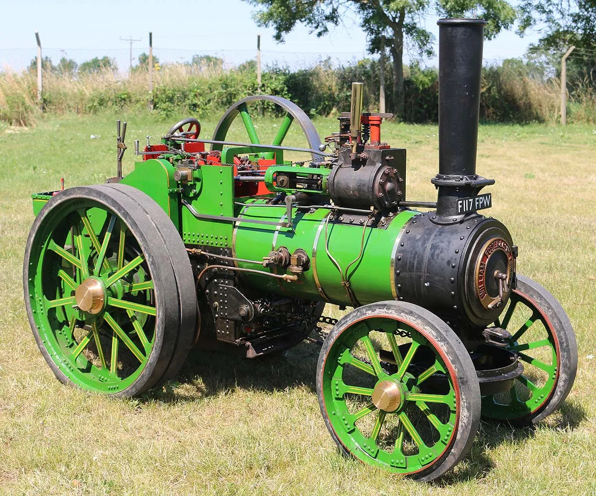 4 inch scale Foster agricultural engine