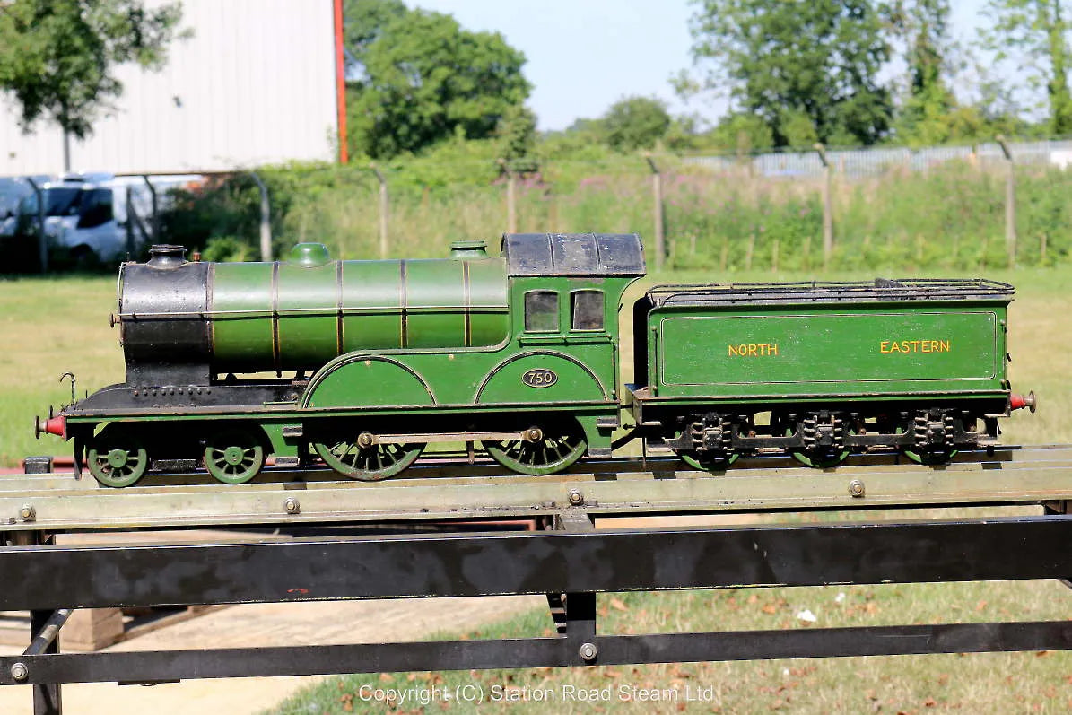 3 1/2 inch gauge  "Miss Ten to Eight"