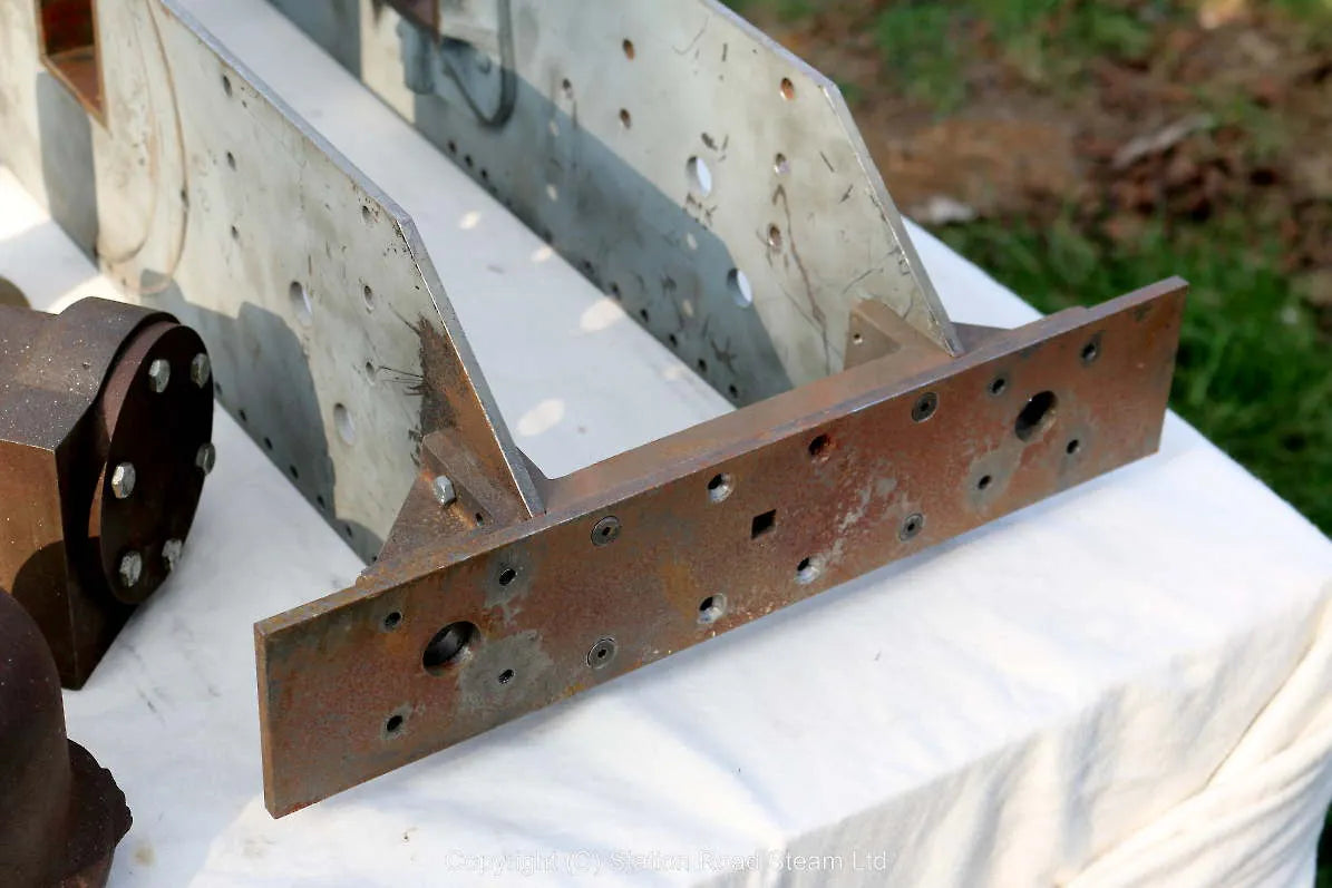 Castings & frames for 7 1/4 inch gauge "Hermes" 0-6-0T