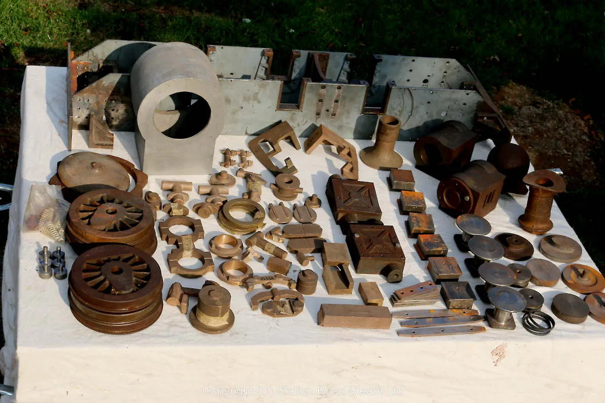 Castings & frames for 7 1/4 inch gauge "Hermes" 0-6-0T