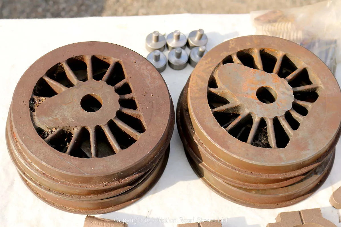 Castings & frames for 7 1/4 inch gauge "Hermes" 0-6-0T