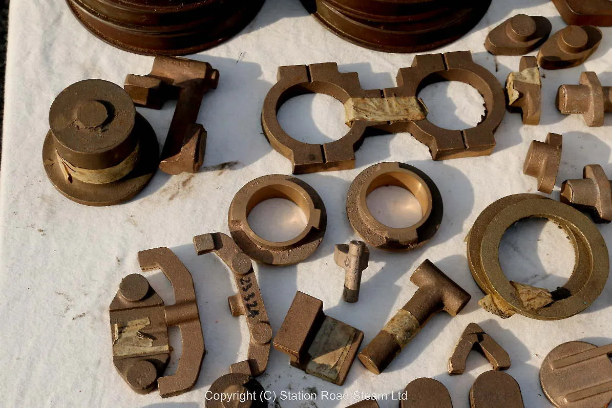Castings & frames for 7 1/4 inch gauge "Hermes" 0-6-0T
