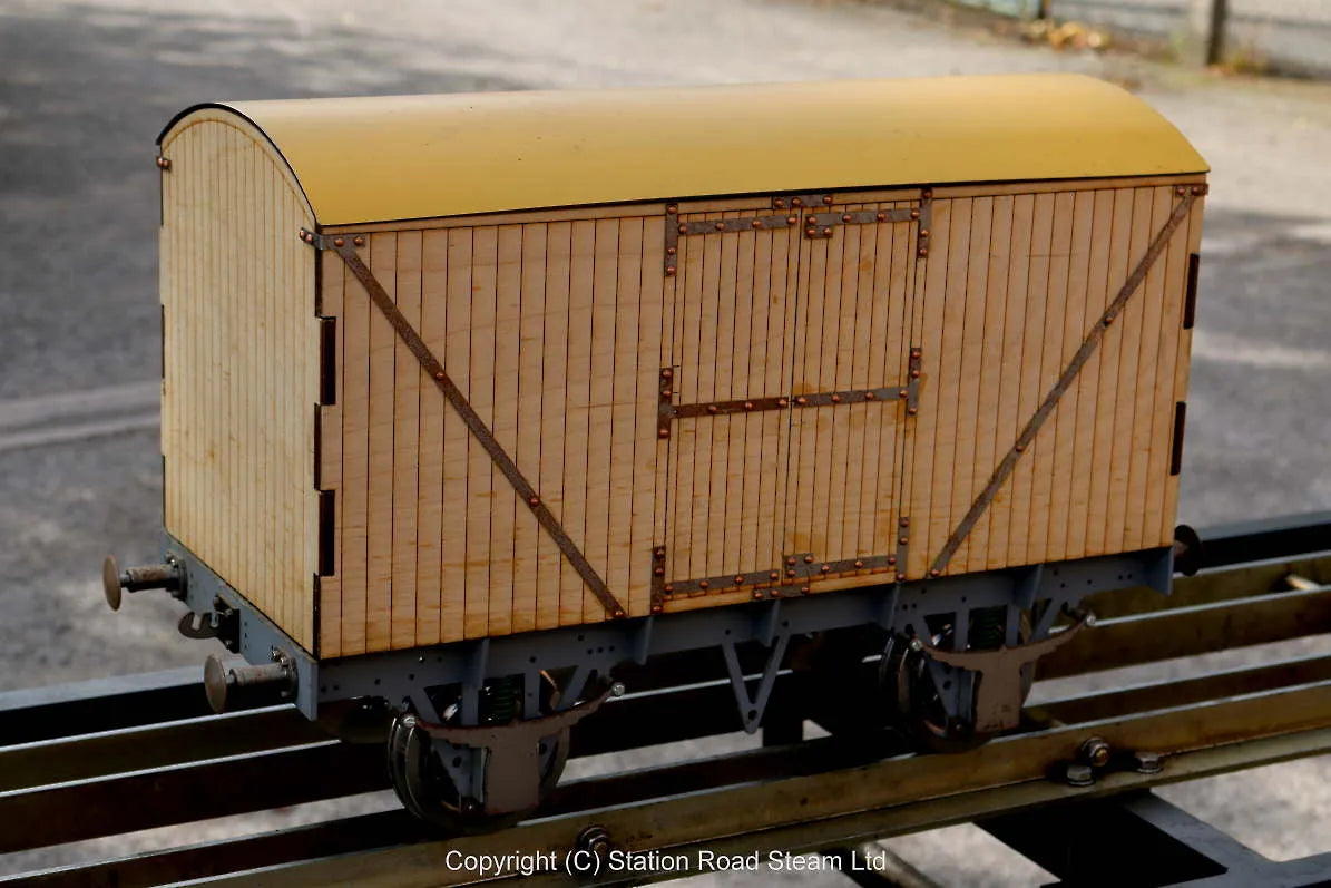 5 inch gauge box van (unpainted)