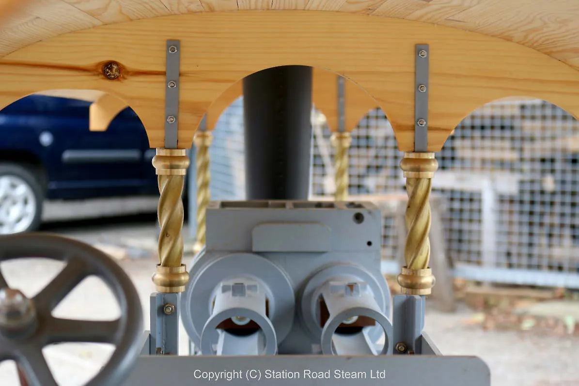 Part-built 4 inch scale Foster DCC Showmans engine