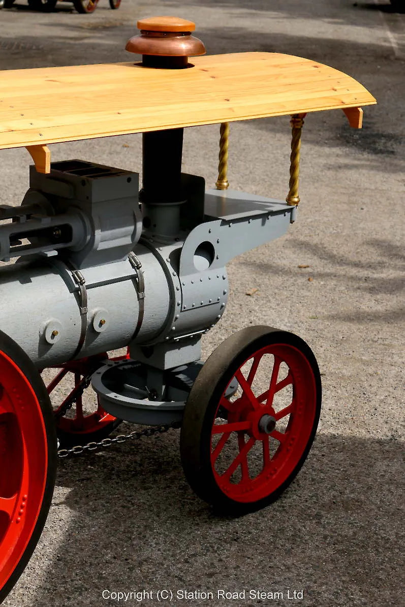 Part-built 4 inch scale Foster DCC Showmans engine