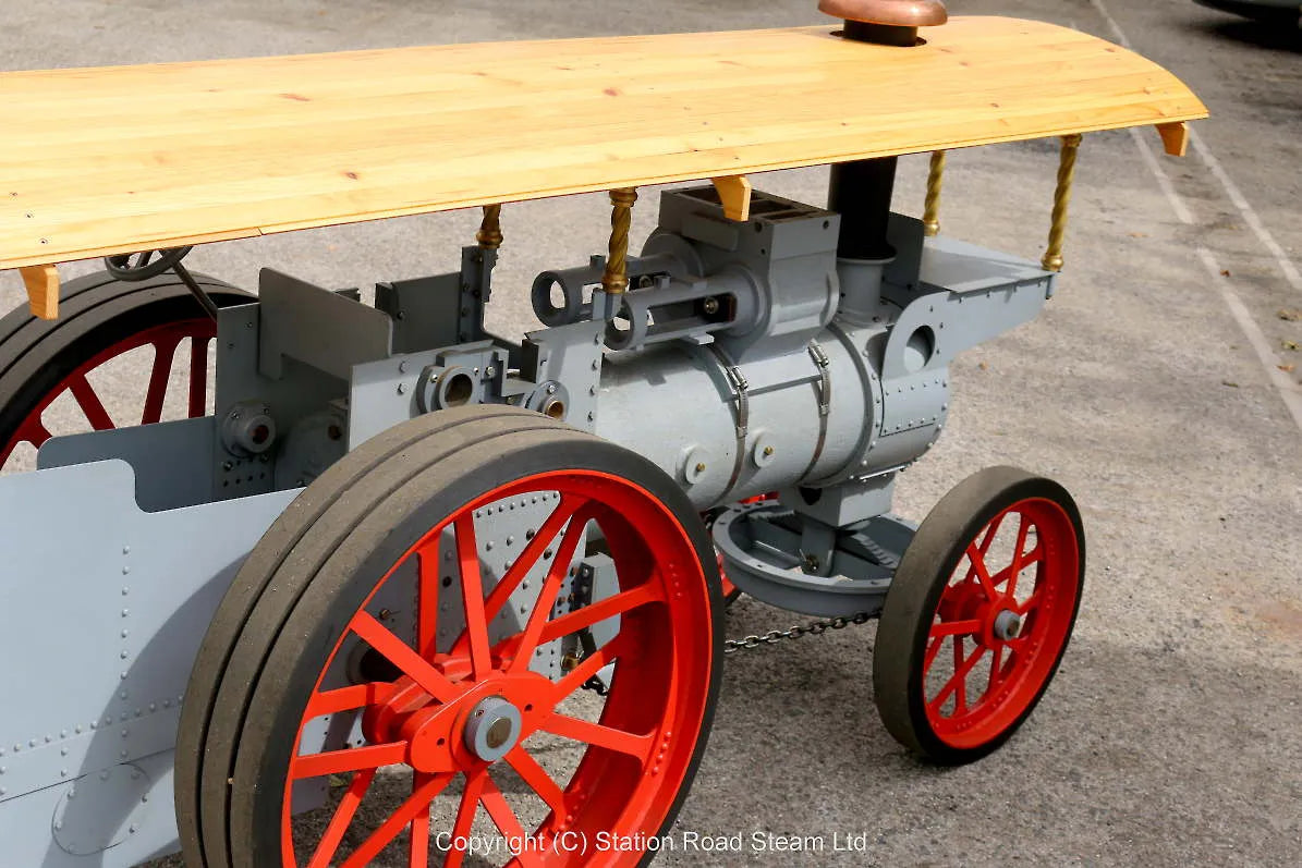 Part-built 4 inch scale Foster DCC Showmans engine