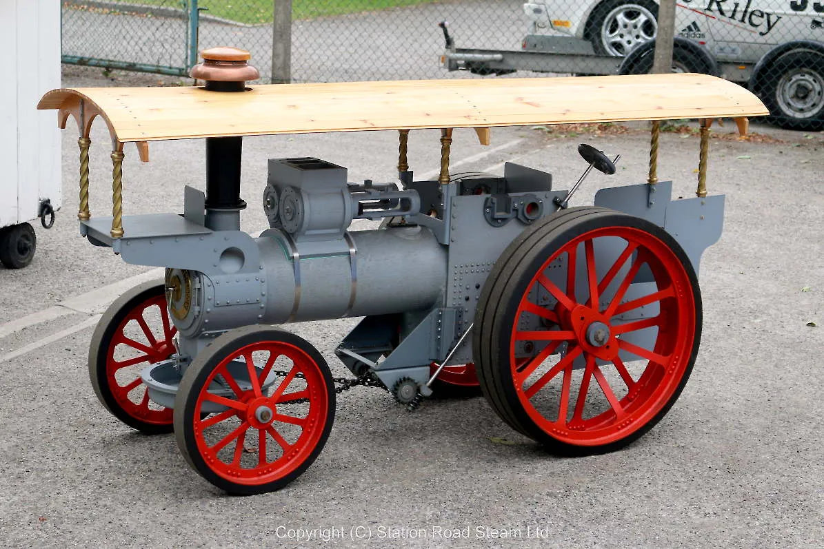 Part-built 4 inch scale Foster DCC Showmans engine