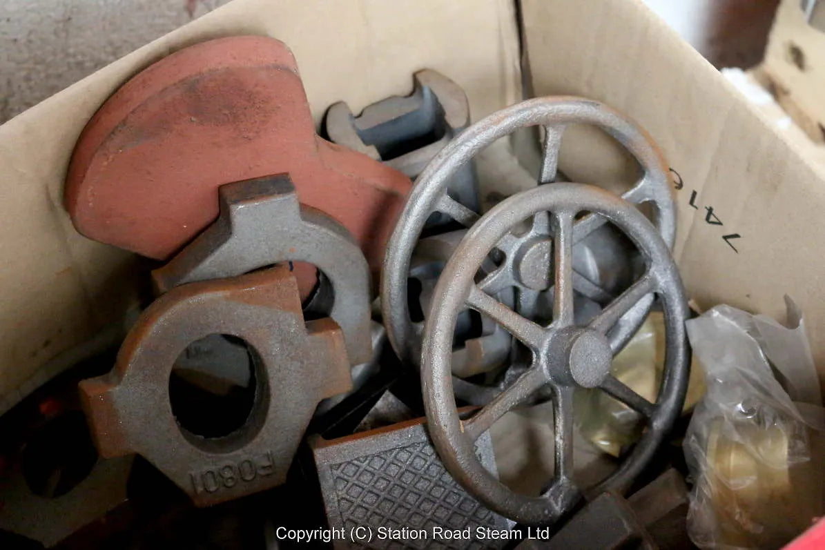 Part-built 4 inch scale Foster DCC Showmans engine