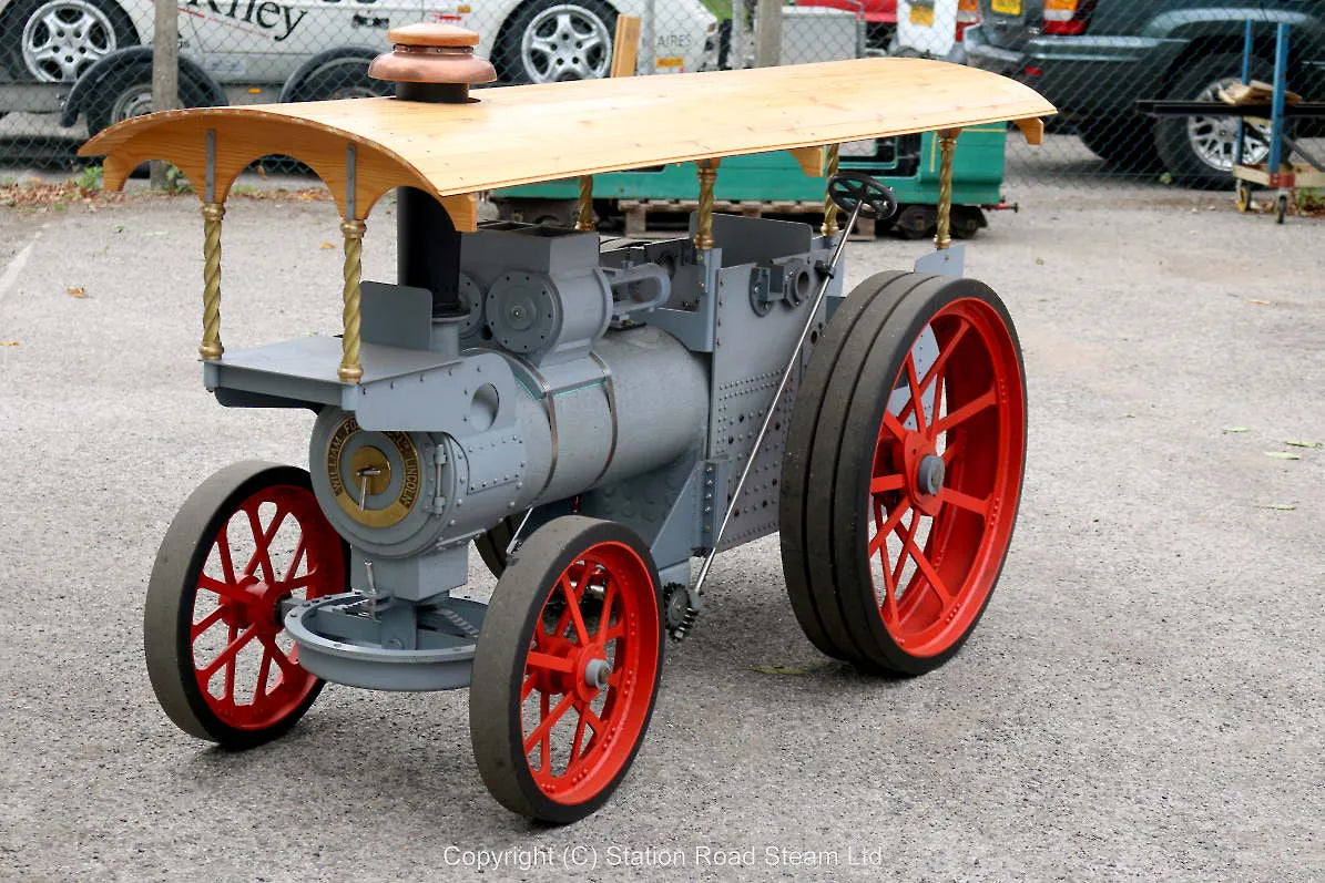 Part-built 4 inch scale Foster DCC Showmans engine
