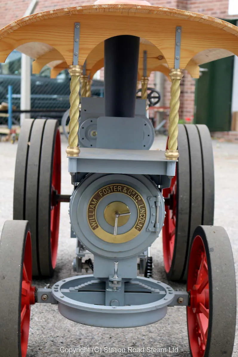 Part-built 4 inch scale Foster DCC Showmans engine