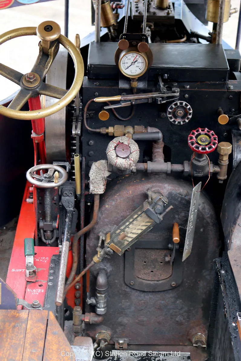 4 1/2 inch scale Foden steam tractor
