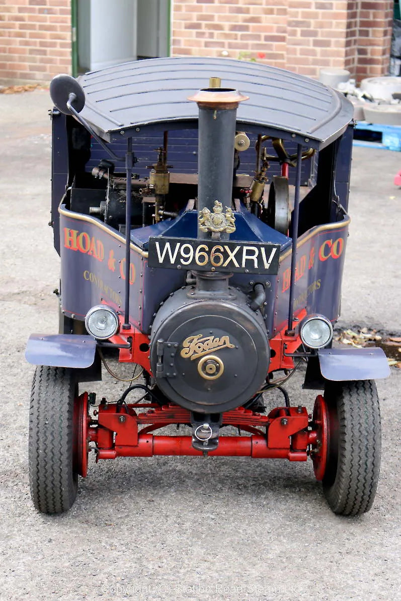4 1/2 inch scale Foden steam tractor