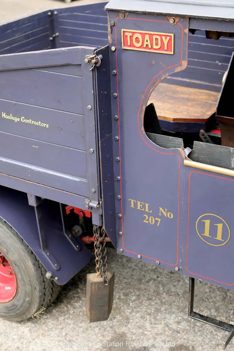 4 1/2 inch scale Foden steam tractor