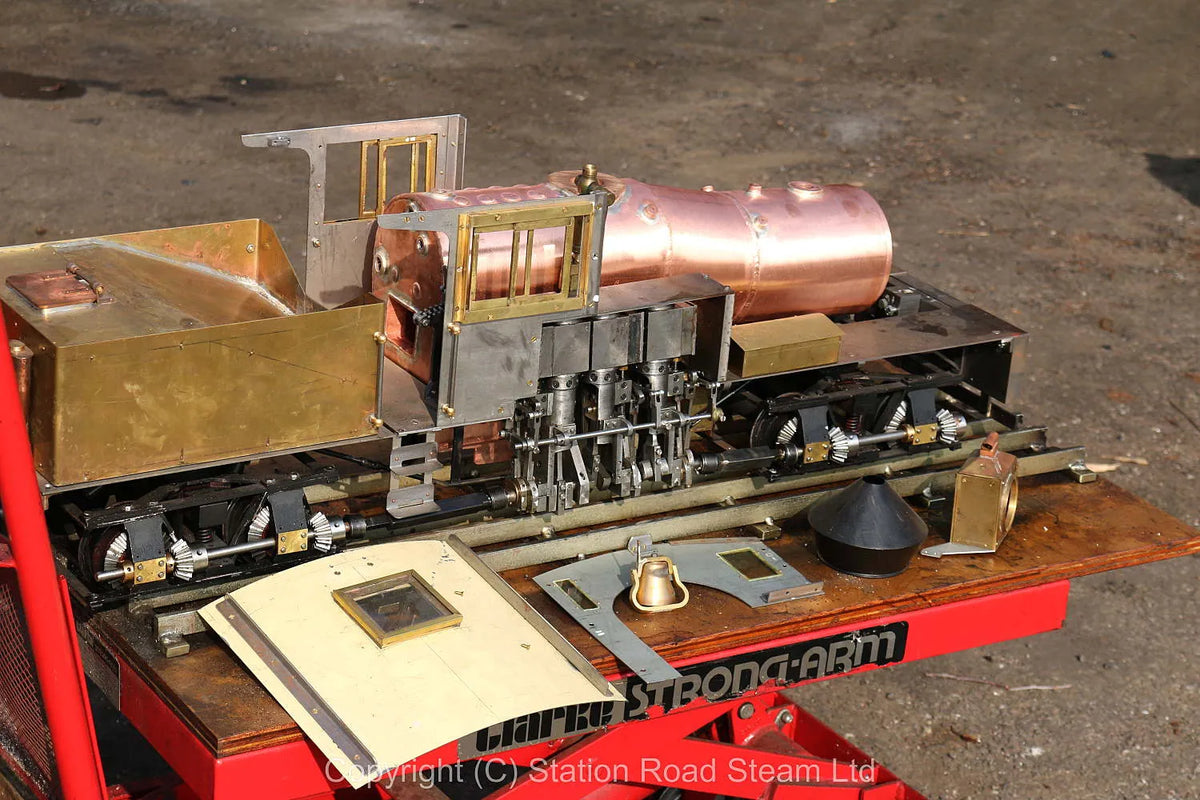 Part-built 5 inch gauge Shay