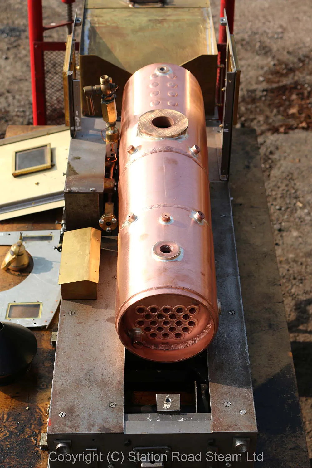 Part-built 5 inch gauge Shay