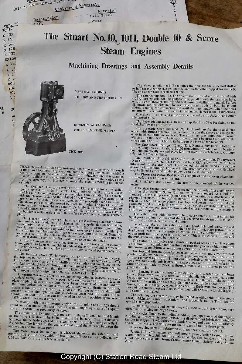 Stuart 10H engine