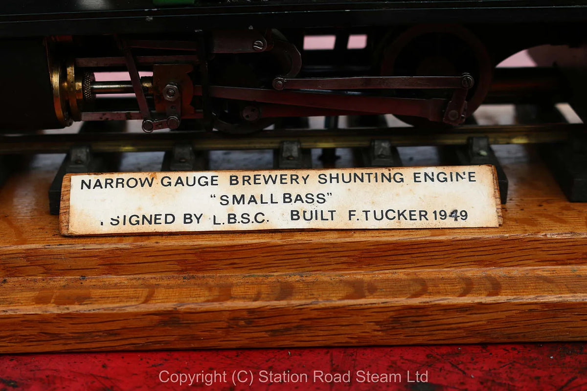 O-gauge "Small Bass" 0-4-0T