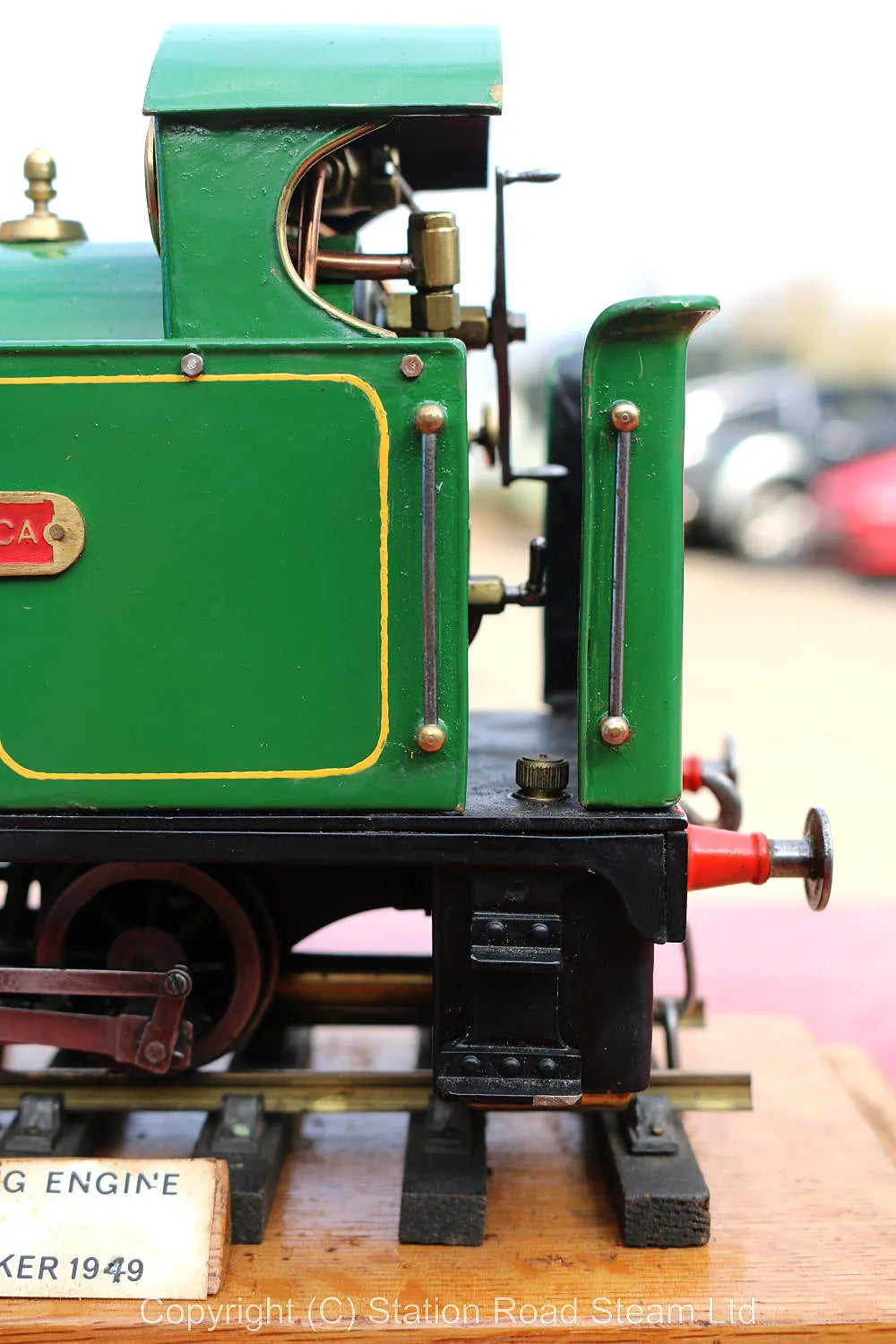 O-gauge "Small Bass" 0-4-0T