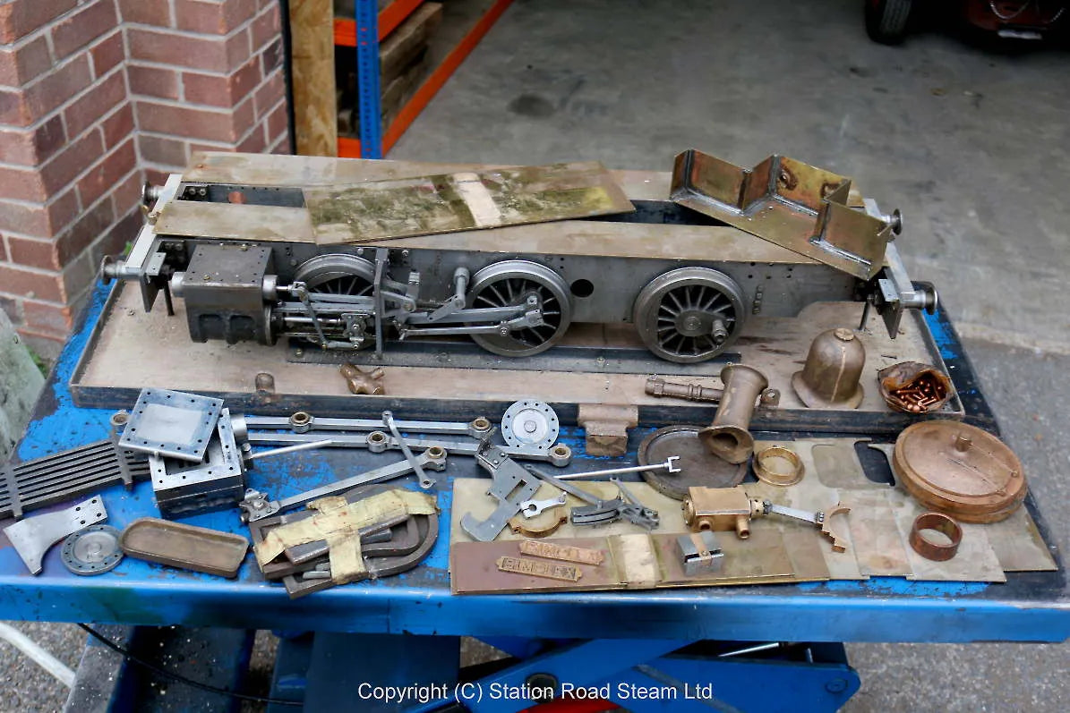 5 inch gauge part-built "Simplex" 0-6-0T