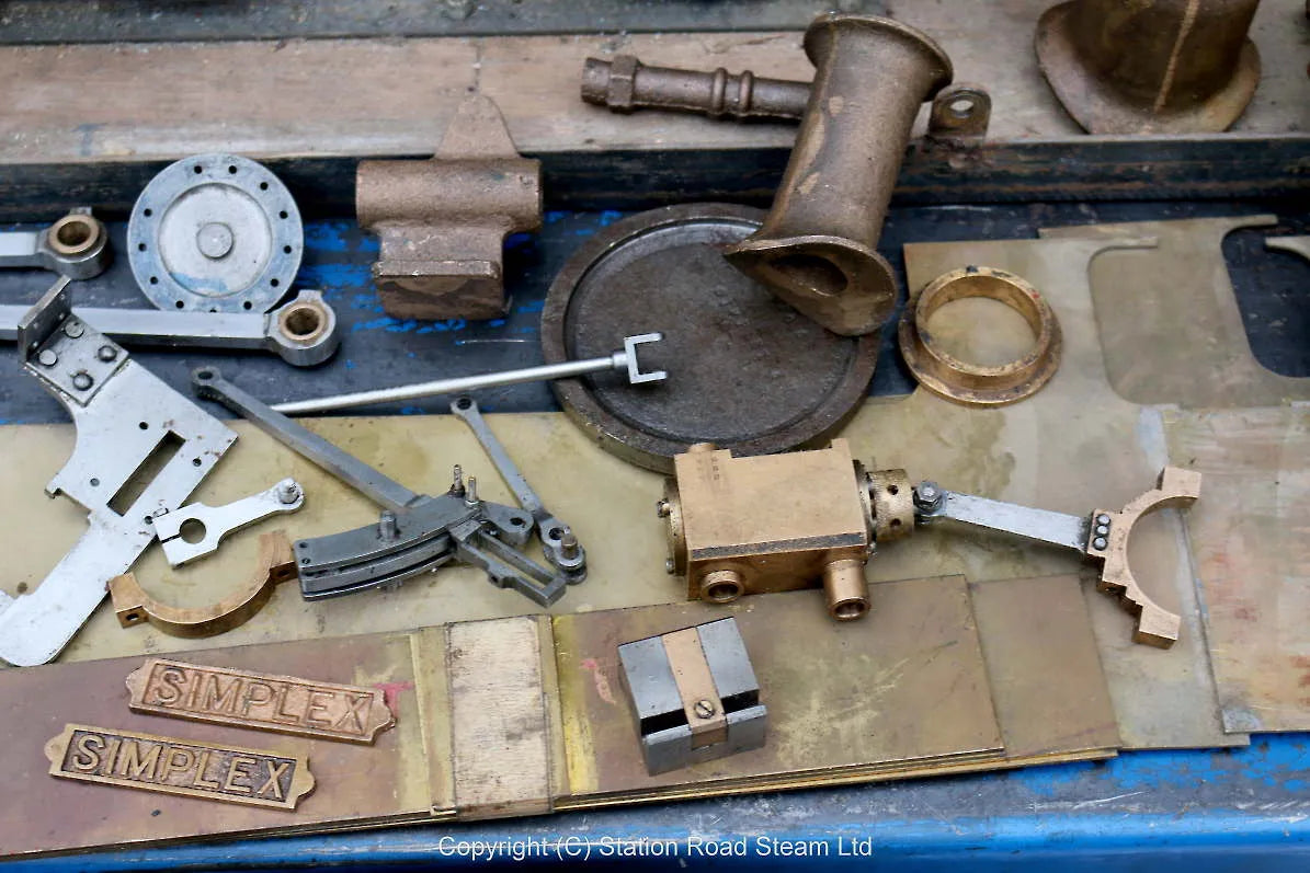 5 inch gauge part-built "Simplex" 0-6-0T