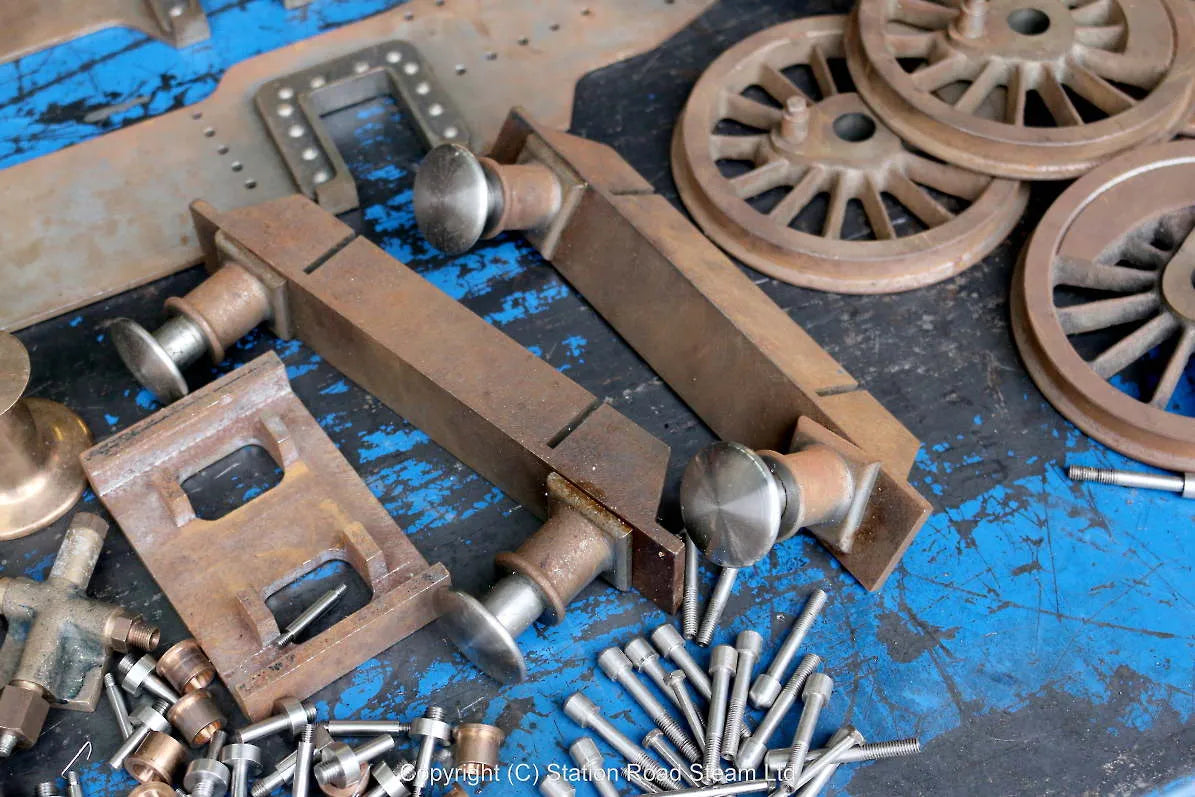 5 inch gauge Pansy 0-6-0 chassis, parts, drawings