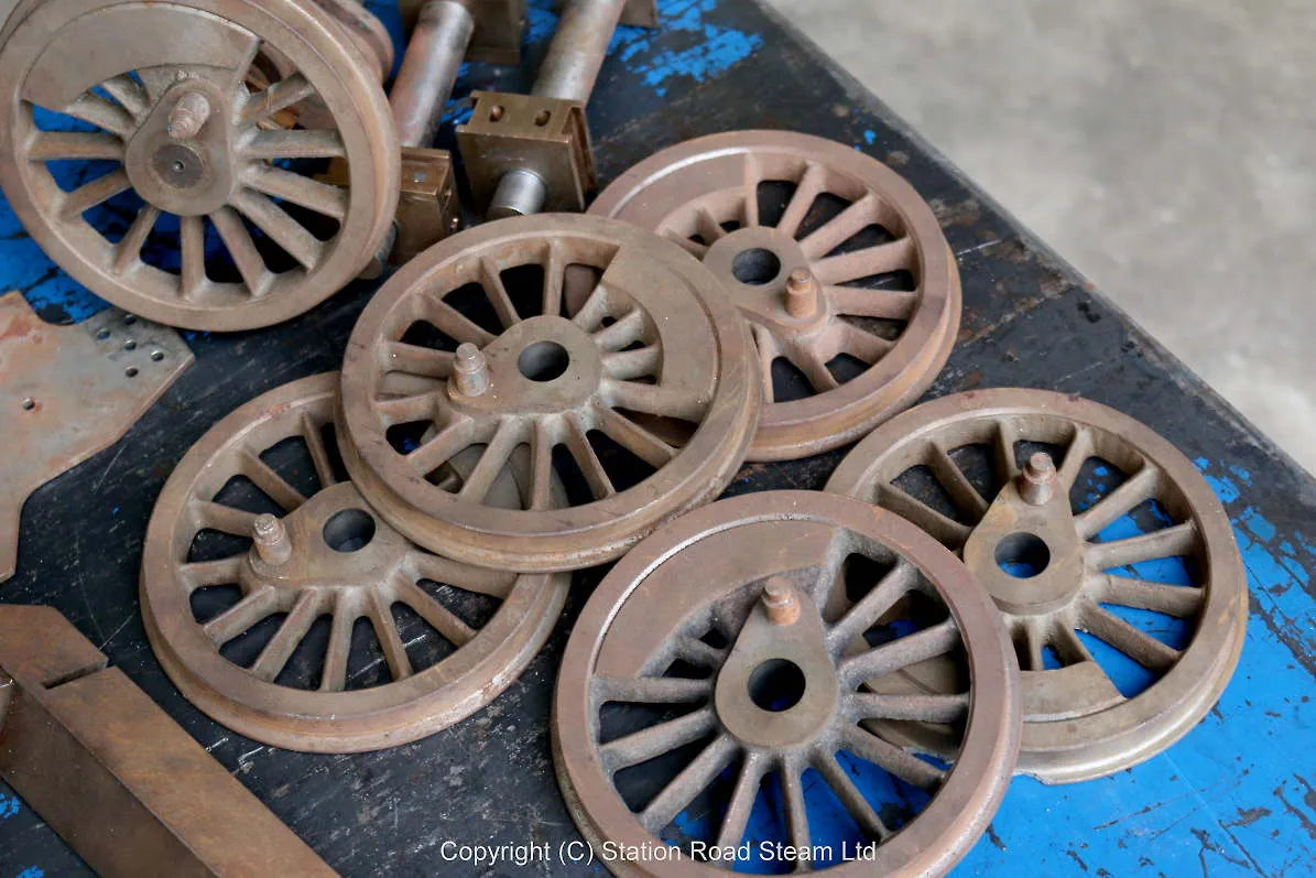 5 inch gauge Pansy 0-6-0 chassis, parts, drawings