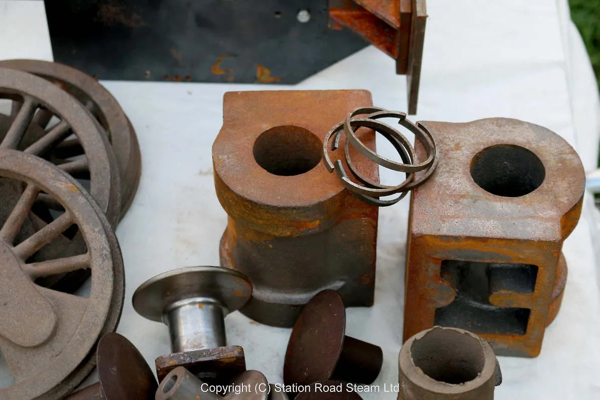 Castings, frames & boiler material for 7 1/4 inch gauge "Hermes" 0-6-0T